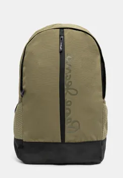 Pepe Jeans rucsac barbati, culoarea verde, mare, cu imprimeu imagine