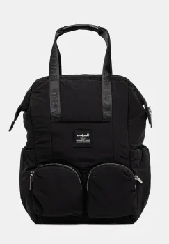 Pepe Jeans rucsac WHITNEY BLOSSOM femei, culoarea negru, mare, neted, PL031649 imagine
