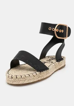 Pepe Jeans sandale ARAMI BRAND femei, culoarea negru, PLS90681 imagine