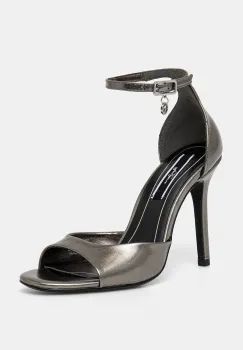 Pepe Jeans sandale CINDY SHINY culoarea gri, PLS90675 imagine