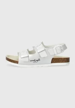Pepe Jeans sandale copii OBAN BAY GK culoarea argintiu imagine