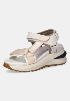 Pepe Jeans sandale WINSLOVE SPORT culoarea bej, cu platforma, PLS90708 imagine