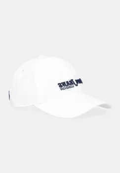 Pepe Jeans sapca de baseball din bumbac culoarea alb, cu imprimeu, PM040571 imagine