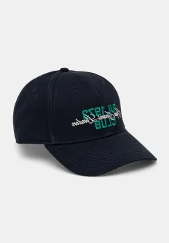 Pepe Jeans sapca de baseball din bumbac TALBOT CAP culoarea albastru marin, modelator, PM040570 imagine