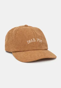 Pepe Jeans sapca WEEN CAP culoarea maro, cu imprimeu, PL040354 imagine