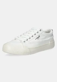 Pepe Jeans tenisi BEN FRESH W culoarea alb, PLS31589 imagine