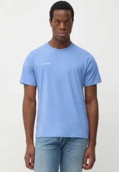 Pepe Jeans tricou DAMIAN TEE barbati, culoarea violet, neted, PM509726 imagine