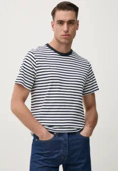 Pepe Jeans tricou din bumbac CANE barbati, culoarea albastru marin, modelator, PM509391 imagine