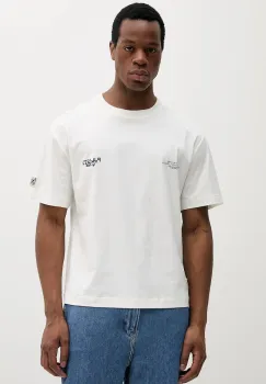 Pepe Jeans tricou din bumbac COLVILLE culoarea alb, cu imprimeu, PM509793 imagine