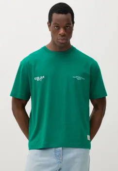 Pepe Jeans tricou din bumbac COLVILLE culoarea verde, cu imprimeu, PM509793 imagine