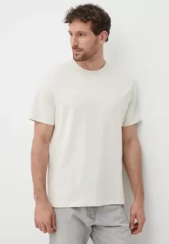 Pepe Jeans tricou din bumbac Connor barbati, culoarea gri, neted imagine