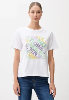 Pepe Jeans tricou din bumbac culoarea alb, PL506108 imagine
