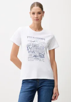 Pepe Jeans tricou din bumbac culoarea alb, PL506119 imagine