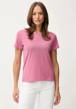 Pepe Jeans tricou din bumbac culoarea roz, PL5000026 imagine