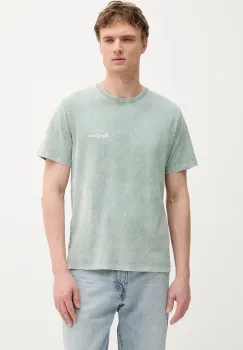 Pepe Jeans tricou din bumbac culoarea verde, cu imprimeu, PM509960 imagine