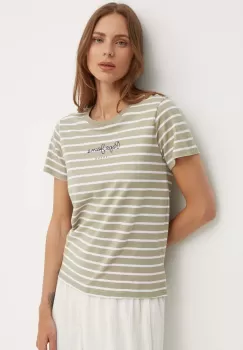 Pepe Jeans tricou din bumbac ELBA femei, culoarea verde, PL505876 imagine