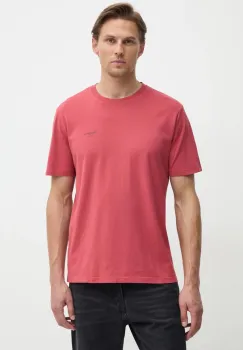 Pepe Jeans tricou din bumbac Jacko barbati, culoarea rosu, neted imagine