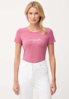 Pepe Jeans tricou NEW VIRGINIA SS N culoarea roz, PL505202 imagine