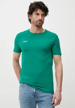 Pepe Jeans tricou ORIGINAL BASIC 3N barbati, culoarea verde, cu imprimeu, PM508212 imagine