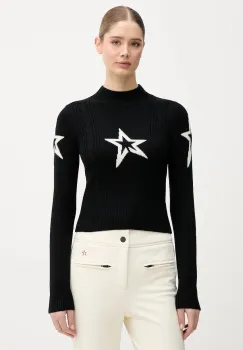 Perfect Moment pulover din lana merino Cable imagine