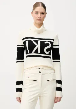 Perfect Moment pulover din lana merino Schild imagine