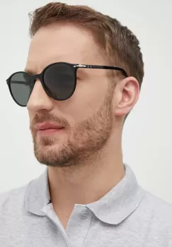 Persol ochelari de soare barbati, culoarea negru, 0PO3350S imagine