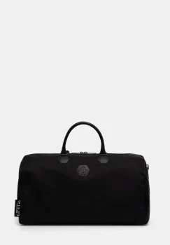 Philipp Plein geanta culoarea negru, AADA MBA1433 PNY002N imagine