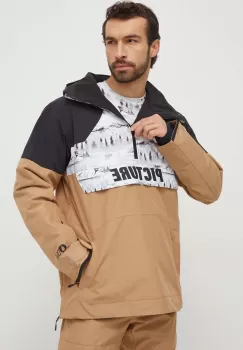 Picture geaca Occan culoarea bej imagine