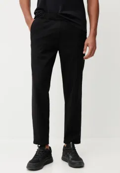 Picture pantaloni Dalaro culoarea negru, drept, MJS0084 imagine