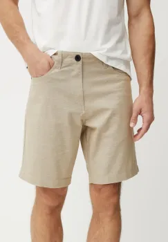 Picture pantaloni scurti Aldos barbati, culoarea bej, MSH0121 imagine