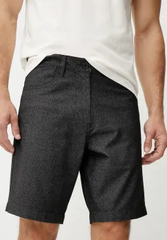 Picture pantaloni scurti Aldos barbati, culoarea negru, MSH0121 imagine