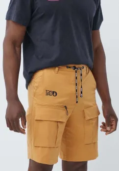 Picture pantaloni scurti outdoor Robust culoarea galben, MSH097 imagine