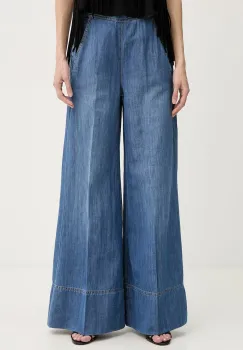 Pinko blugi wide leg de dama imagine