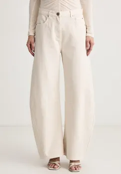 Pinko  blugi wide leg pentru femei imagine