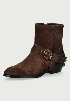 Pinko  botine din piele intoarsa Jane 07 imagine