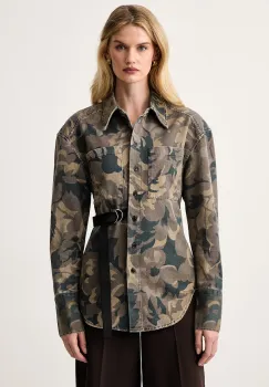 Pinko  camasa pentru femei din denim imagine