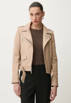 Pinko geaca ramones de piele imagine