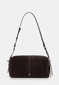 Pinko geanta baguette de dama din piele intoarsa imagine