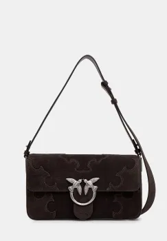 Pinko geanta crossbody pentru femei, din piele intoarsa imagine