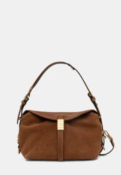 Pinko geanta crossbody pentru femei, din piele intoarsa Horizontal imagine
