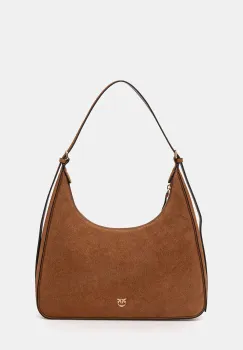 Pinko geanta de mana din piele intoarsa imagine