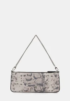 Pinko geanta plic pentru femei, cu imitatie de piele intoarsa imagine