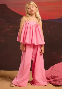 Pinko pantaloni de bumbac pentru copii imagine