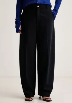 Pinko  pantaloni pentru femei cu amestec de lana imagine