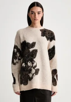 Pinko pulover pentru femei cu amestec de lana imagine
