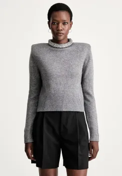 Pinko pulover pentru femei cu amestec de lana imagine