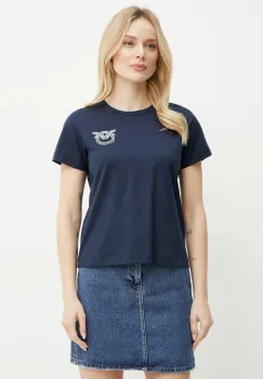 Pinko tricou din bumbac imagine