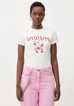 Pinko tricou din bumbac imagine