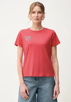 Pinko tricou din bumbac imagine