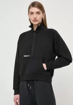 PLEIN SPORT bluza femei, culoarea negru, cu imprimeu imagine